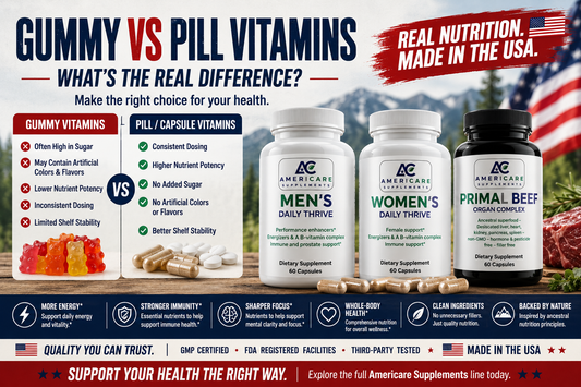 Gummy vs Pill Vitamins: Pros and Cons