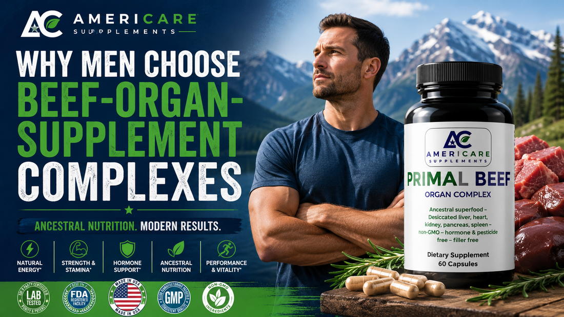 Why Men Choose Beef-Organ-Supplement Complexes