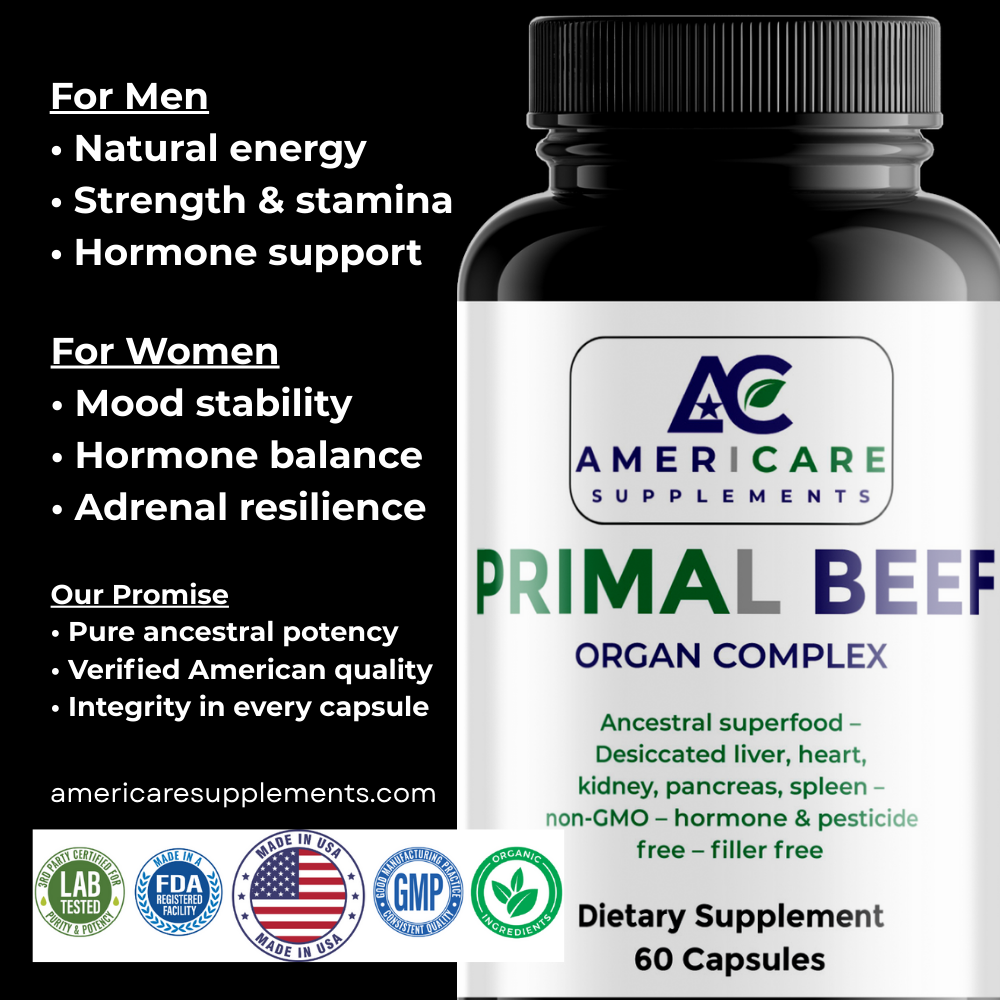 Primal Beef Organ Complex: Fueling American Greatness Naturally