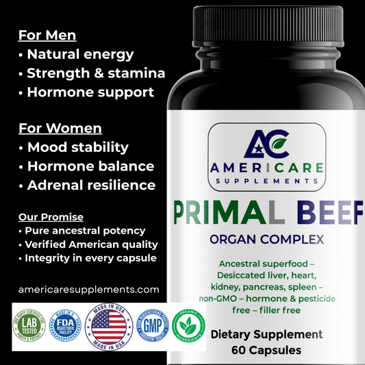 Primal Beef Organ Complex: Fueling American Greatness Naturally