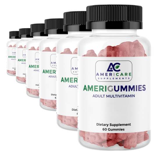 Amerigummies Adult Multivitamin 6 Pack