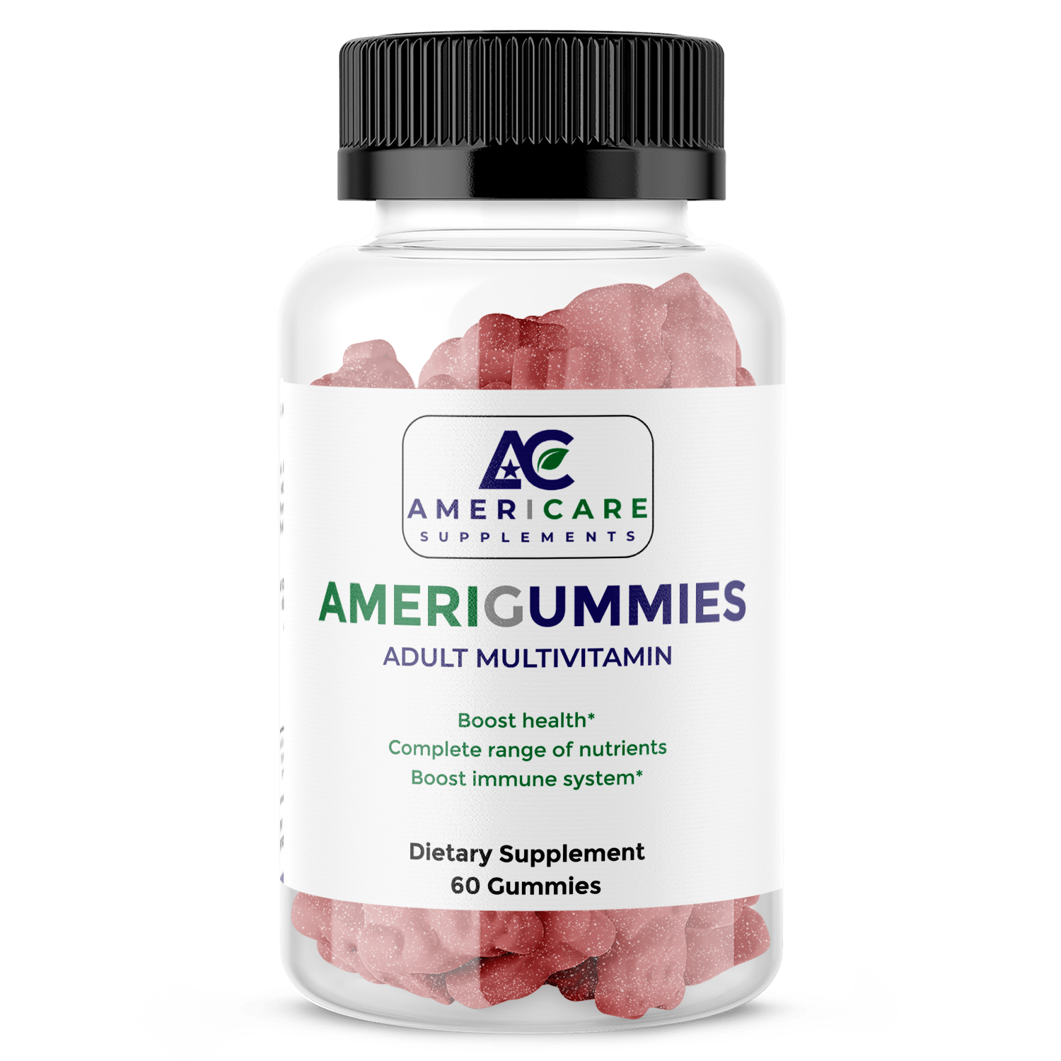 AmeriGummies Adult Multivitamin - Americare Supplements bottle