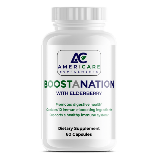 Boostanation with Elderberry – Advanced Immune & Cellular Defense Support - Americare Supplements