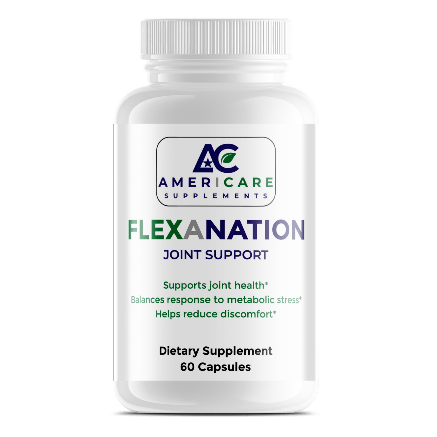 Flexanation Joint Support - Americare Supplements bottle
