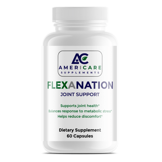 Flexanation Joint Support – Advanced Mobility, Comfort & Inflammation Defense - Americare Supplements