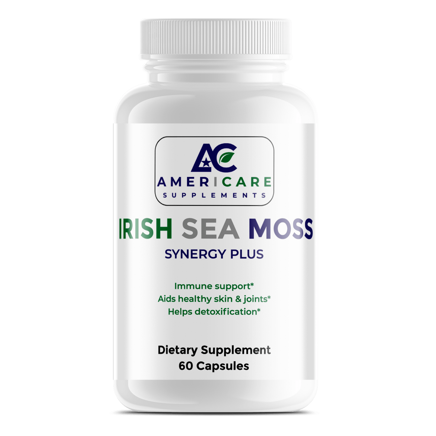 Irish Sea Moss Synergy Plus – Organic Sea Moss - Americare Supplements