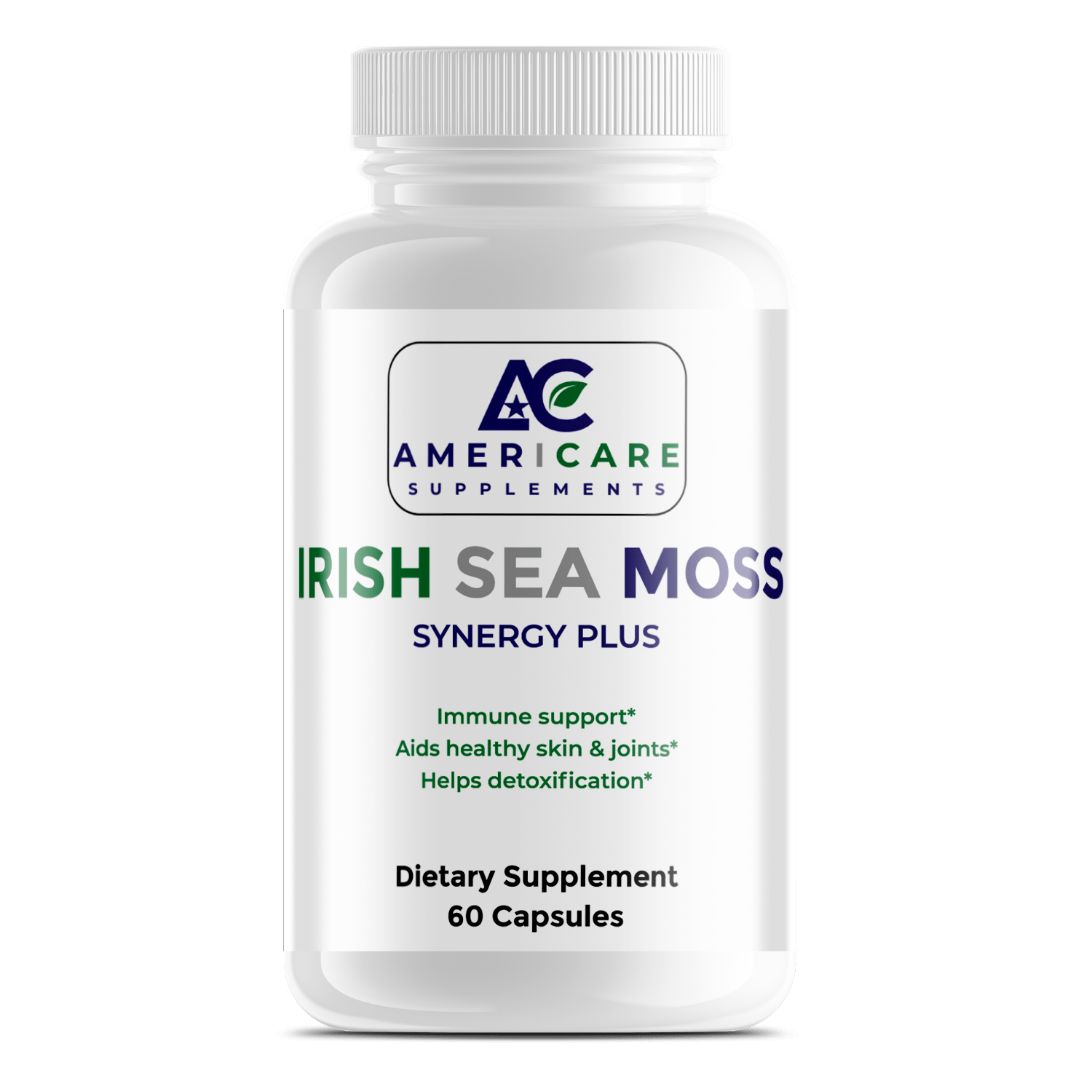 Irish Sea Moss Synergy Plus – Organic Sea Moss - Americare Supplements