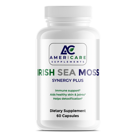 Irish Sea Moss Synergy Plus – Organic Sea Moss - Americare Supplements