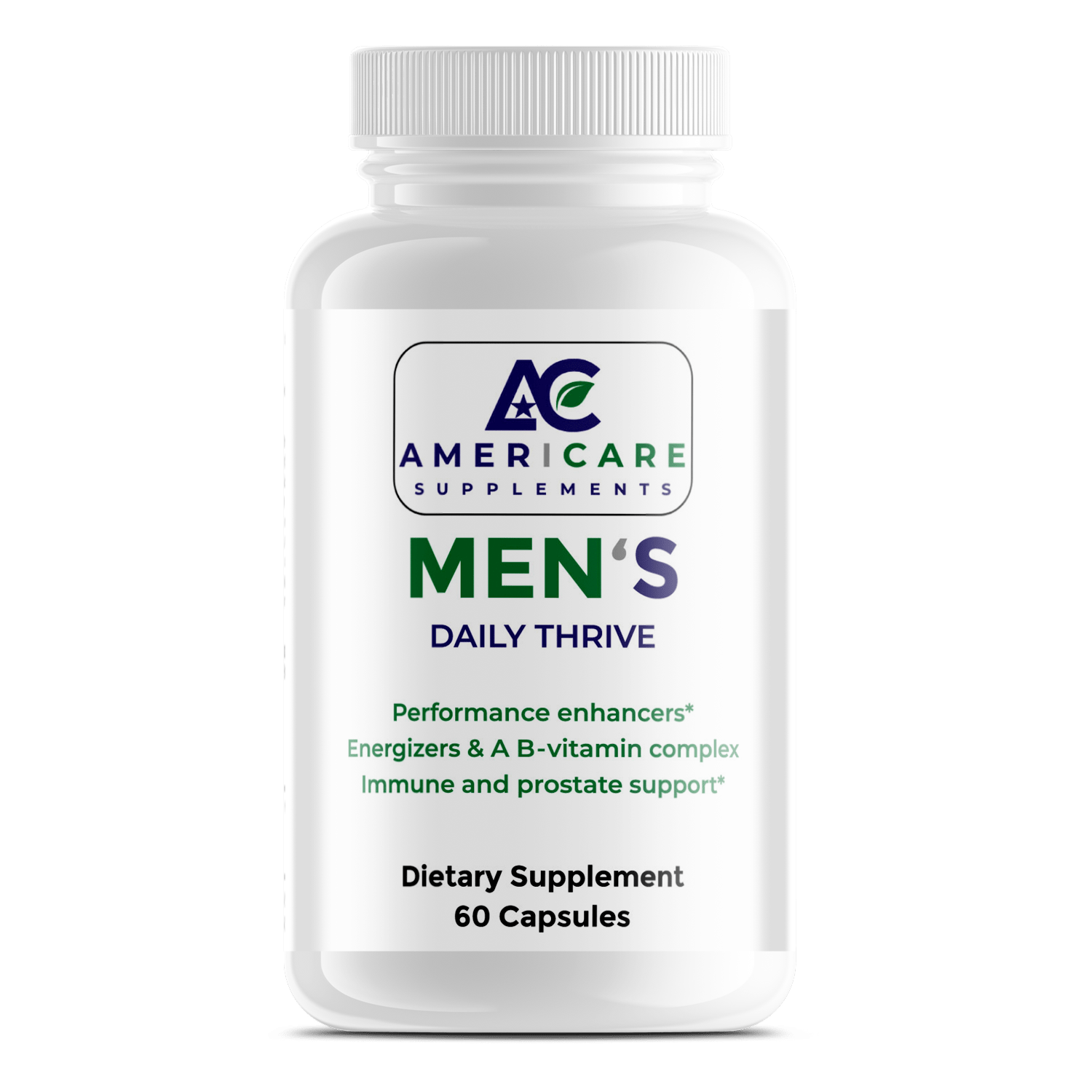 Men’s Daily Thrive – Complete Daily Multivitamin for Men - Americare Supplements