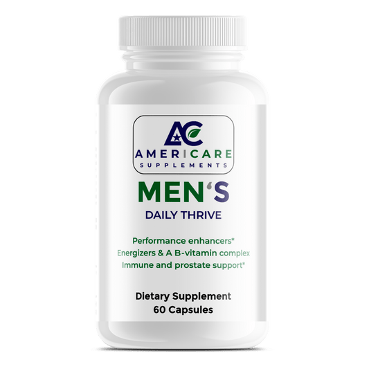 Men’s Daily Thrive – Complete Daily Multivitamin for Men - Americare Supplements