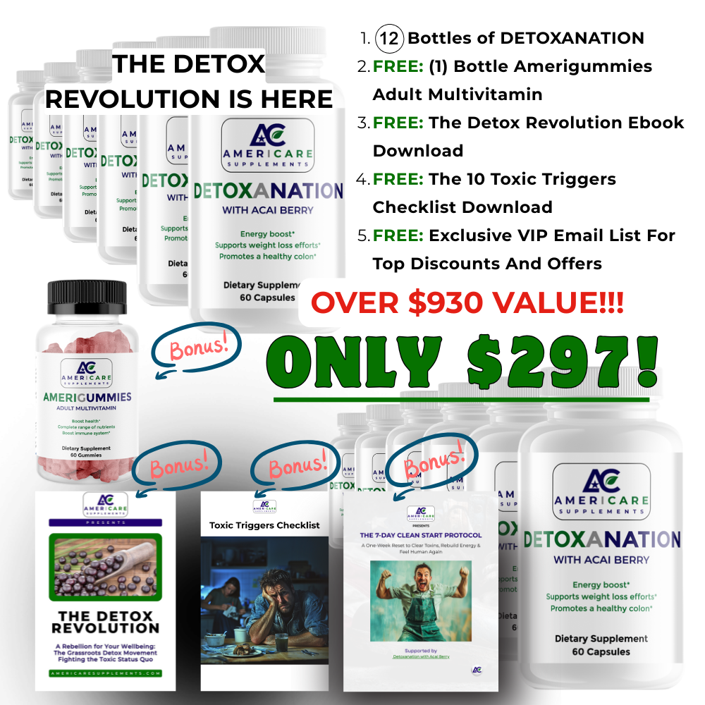 The Detox Revolution bundle pack is live for black Friday. Over $930 value for only $297