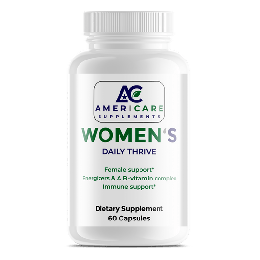 Women’s Daily Thrive — Women’s Daily Multivitamin for Energy, Immunity & Balance - Americare Supplements