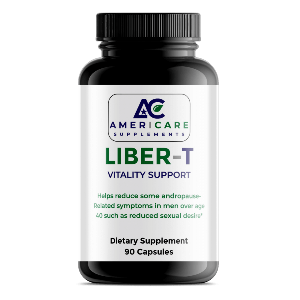 Liber-T Vitality Support testosterone support by Americare Supplements